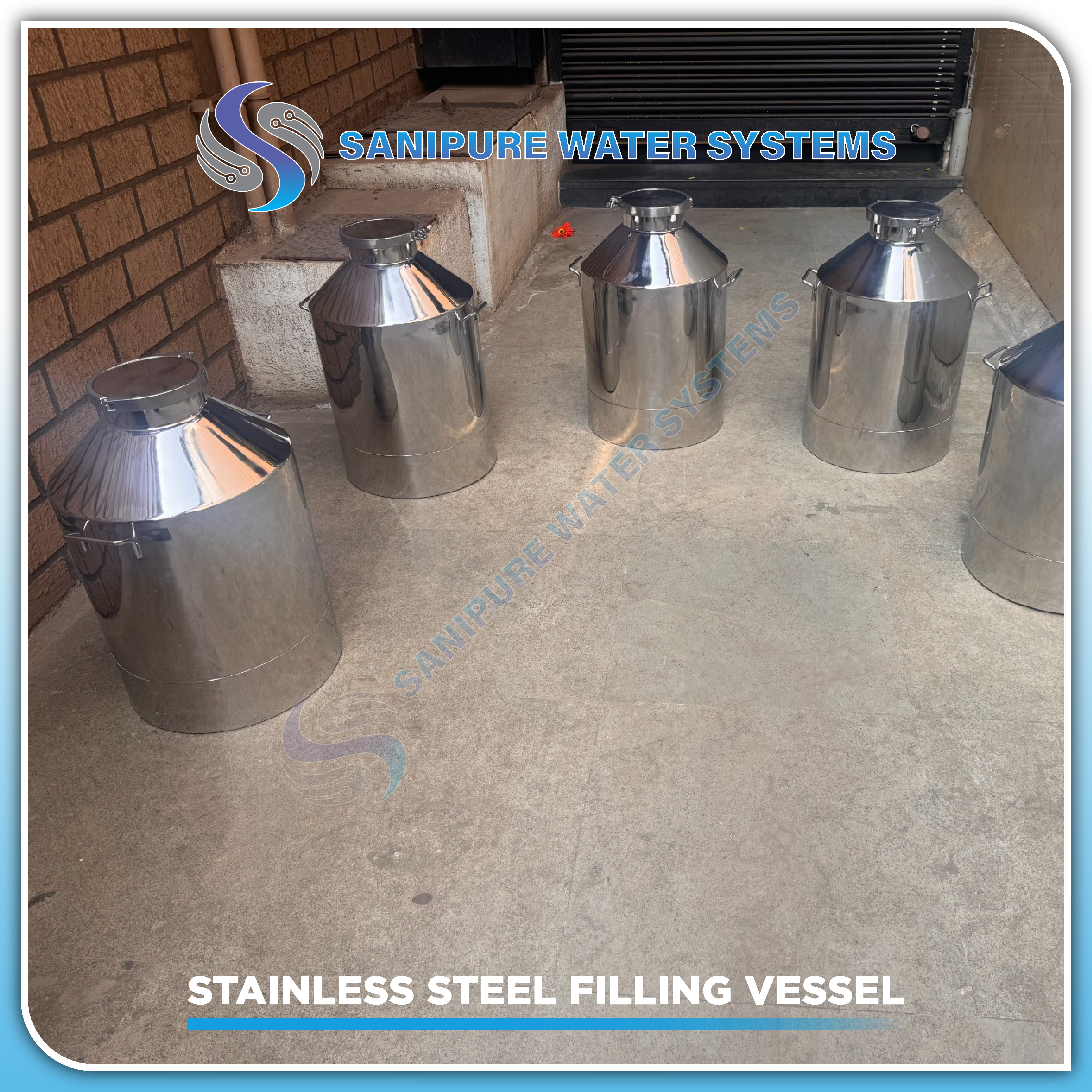 Stainless Steel Filling Vessel